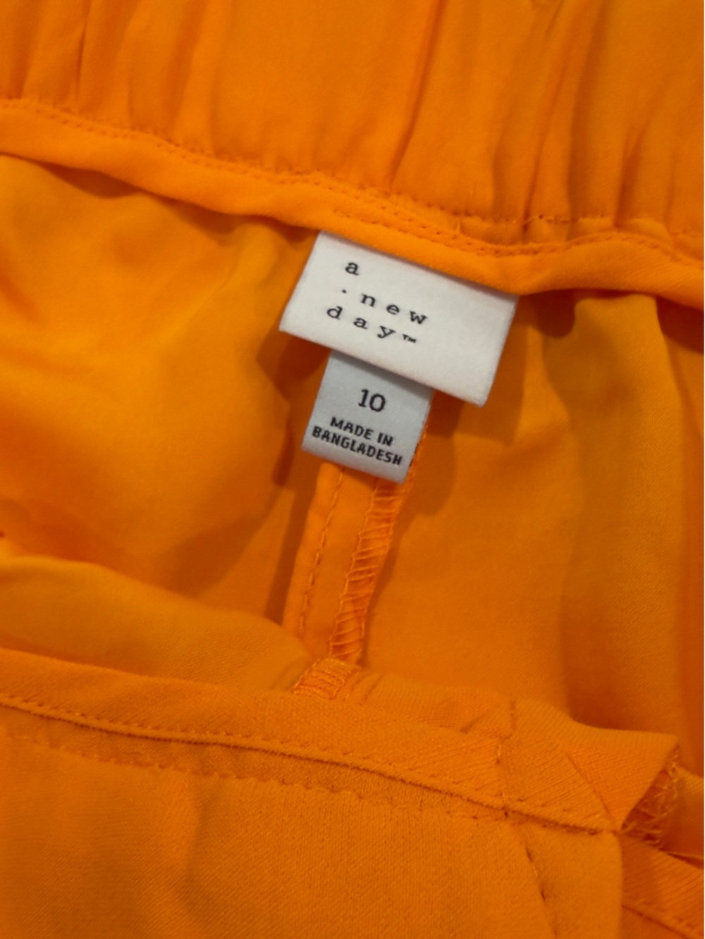 a new day Bright Orange Wide-Leg Straight pants - Picture 5 of 15